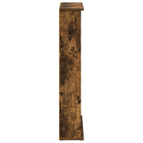 CD Cabinet Smoked Oak 60 x 17 x 92 cm Engineered Wood 8012738