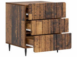 Bedside Cabinet Old Wood 43x 41 x 68 cm Engineered Wood 894333