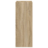 Plant Stand 2 pcs Sonoma Oak 30 x 30 x 80 cm Engineered Wood 899583