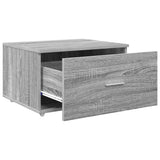Drawer Cabinet with Wheel Grey Sonoma 55 x 45 x 31 cm 869311