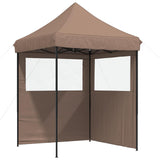 Party Tent Folding Brown 200 x 200 x 306 cm Oxford Fabric 42023526
