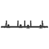 Sliding Door Hardware Kit 152,5 cm Steel Black 3295727