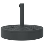 ZNTS Parasol Base for Ø38 / 48 mm Poles 25 kg Round 4007984