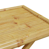 Folding Garden Table 110x55x75 cm Bamboo 365879