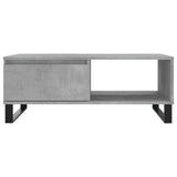 Coffee Table Concrete Grey 90x60x35 cm Engineered Wood 827072
