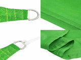 Sunshade Sail 160 g/m Light Green 3x6 m HDPE 311295