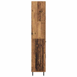 Highboard with Drawer 2 pcs Old Wood Engineered Wood 3415793