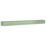 Planter Green 600 x 80 x 45 cm Steel 42018253