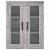 Highboard Grey Sonoma 69.5x34x180 cm Engineered Wood 3198303