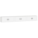 Wall-mounted TV Cabinets 3 pcs White 100x34.5x40 cm 3188374
