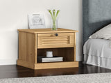 Bedside Cabinet VIGO 42x35x42 cm Solid Wood Pine 353154