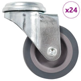 24 pcs Bolt Hole Swivel Casters 50 mm 277844
