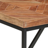 Dining Table 140x70x76 cm Solid Acacia and Mango Wood 323548