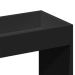 Highboard Black 92x33x140 cm Engineered Wood 3309610