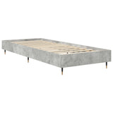 Bed Frame Concrete Grey 80 x 200 cm Engineered Wood 8009053