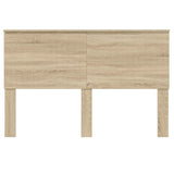 Headboard with Headboard Sonoma Oak 150 cm Engineered wood 887750