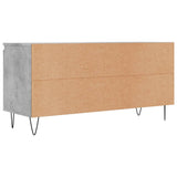 TV Cabinet Concrete Grey 104x35x50 cm Engineered Wood 827016
