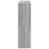 Room Divider Grey Sonoma 100x33x115 cm Engineered Wood 3309551