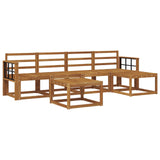 Outdoor Sofa Set 6 pcs Natural 3366297