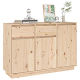 Sideboard 110x34x75 cm Solid Wood Pine 814329