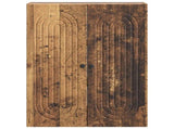 Wall-Mounted Cabinet Old Wood 66 x 34.5 x 90 cm Engineered Wood 898063