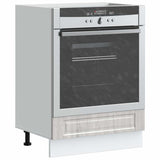 Oven Cabinet Porto Grey Sonoma Engineered Wood 854003