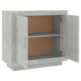 Sideboard Concrete Grey 80x40x75 cm Engineered Wood 811821