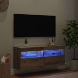 TV Wall Cabinet Artisan Oak 100 x 30 x 40 cm Engineered Wood 882984