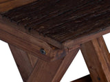 Stool Natural 30 x 30 x 48 cm Solid Reclaim wood 42012399