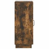 Sideboard Smoked Oak 33 x 34.5 x 87 cm Engineered Wood 895290
