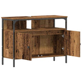 Bathroom Sink Cabinet Old wood 80 x 30 x 60 cm Engineered Wood 862235