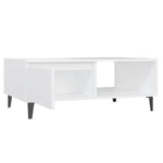 Coffee Table White 90x60x35 cm Engineered Wood 806004