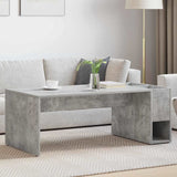 Coffee Table Concrete Grey 101.5 x 50 x 37 cm Engineered Wood 891195