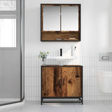 Bathroom Sink Cabinet Old Wood 65 x 33 x 60 cm Engineered wood 883614