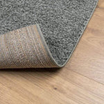 ZNTS Shaggy Rug PAMPLONA High Pile Modern Green 160x160 cm 375302