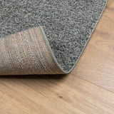 ZNTS Shaggy Rug PAMPLONA High Pile Modern Green 160x160 cm 375302