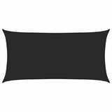 311740 Sunshade Sail 160 g/m Black 4x7 m HDPE