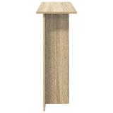 Console Table Sonoma Oak 100 x 30 x 75 cm Engineered Wood 8001177