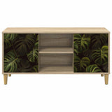 TV Cabinet ELBURG 102 x 33 x 50 cm Sonoma Engineered Wood 8007033