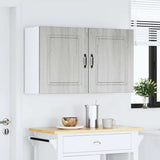 Kitchen Wall Cabinets 2 pcs Kalmar Grey Sonoma Engineered Wood 853570