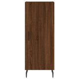 Sideboard Brown Oak 34.5x34x90 cm Engineered Wood 828563