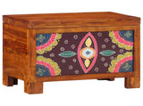 Storage Box Multicolour 50 x 30 x 40 cm Solid acacia wood 4016524