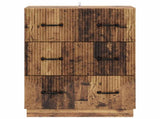 Drawer Cabinet Old Wood 66 x 34.5 x 87 cm Engineered Wood 895303