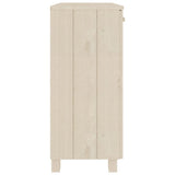 Sideboard HAMAR Honey Brown 85x35x80 cm Solid Wood Pine 340492
