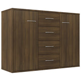 Sideboard Brown Oak 88x30x65 cm Engineered Wood 815371