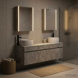 Bathroom Cabinet Set 5 pcs Concrete Grey Engineered Wood 3406650