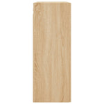 Wall Mounted Cabinets 2 pcs Sonoma Oak Engineered Wood 3197892