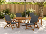 6-Piece High Back Bhair Cushions GEMERT 6 pcs 100% Polyester 945899