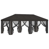Gazebo Cover with Sidewalls Anthracite 600.5 x 300.5 cm 900437