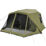 Family Tent 10-Person Green Quick Release Waterproof 94290